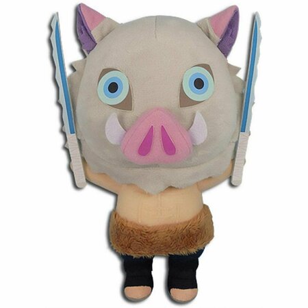 MOVIMIENTO 8 in. Kimetsu No Yaiba Hashibira Inosuke Plush Toy MO3065345